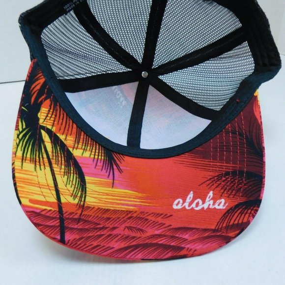 Hawaii Aloha Mesh Snapback Cap Unbranded - Picture 5 of 6